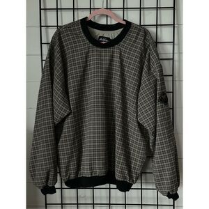 Vintage‎ Jack Nicklaus PGA Tour Plaid Pullover sz large